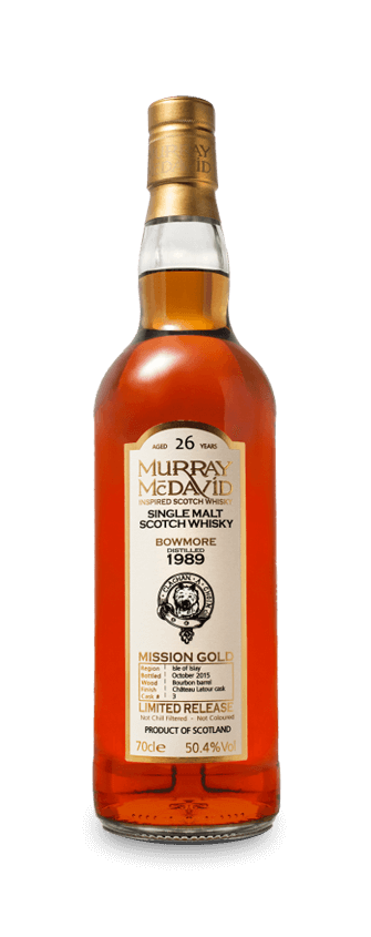 Murray McDavid Whisky Mission Gold Bowmore